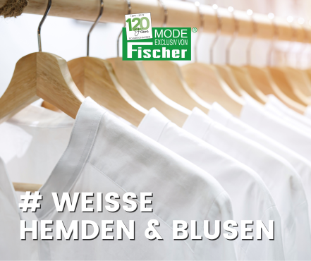 Hemden und Blusen reinweiss