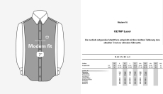 OLYMP Hemd MODERN FIT, 1/2 Arm LUXOR
