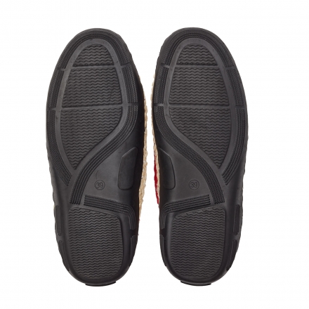 Strohschuh Maisstroh hell, ROT